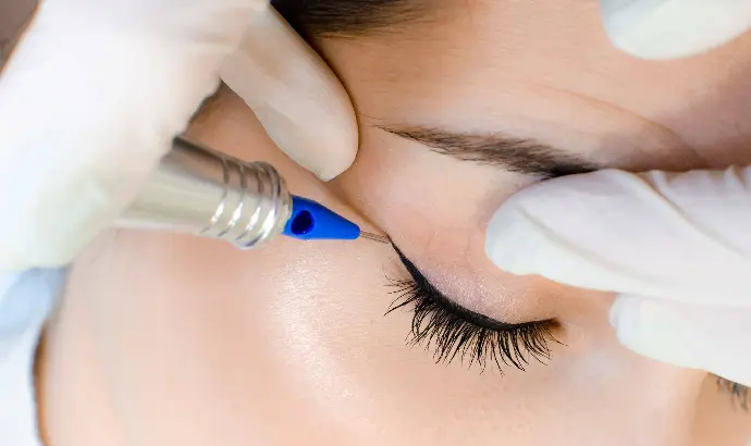 Eye liner maquillage permanent des eye